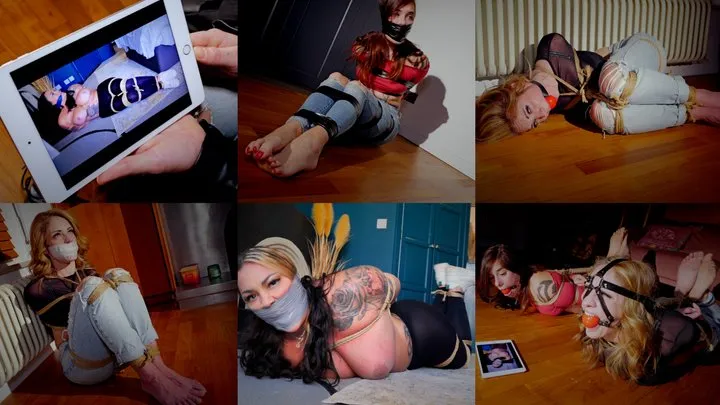 Alba Loves Bondage - Alba & Lilith (ft. Rara) - The Woman In The Video MP4 FULL HD 1080p