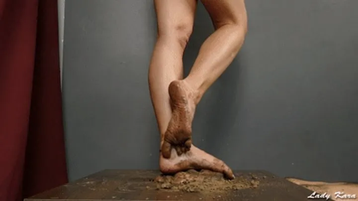 Lady Kara - Close View - Doormat! I Have Something Special For You! - Dirty Feet - close view 1 (720 HD)