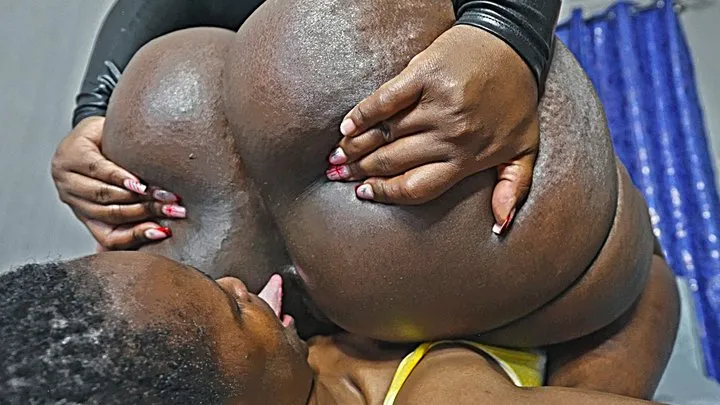 Black Meaty Asses - My Meanest Face Farting and big butt bullying session yet part 2 - Fart Licking with asshole on nose and mouth