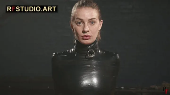 Rf Studio Production - Brittany in Tight PVC Mummification Part 2 - Complete Deprivation (FULL HD MP4)