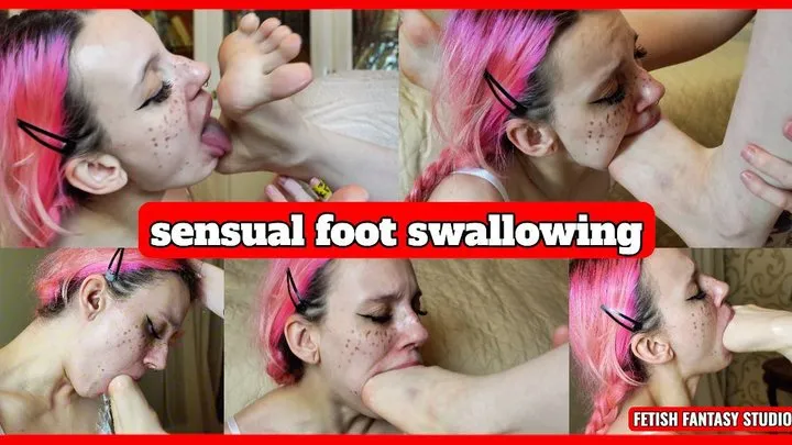 Fetish Fantasy Studio - sensual foot swallowing (4K)