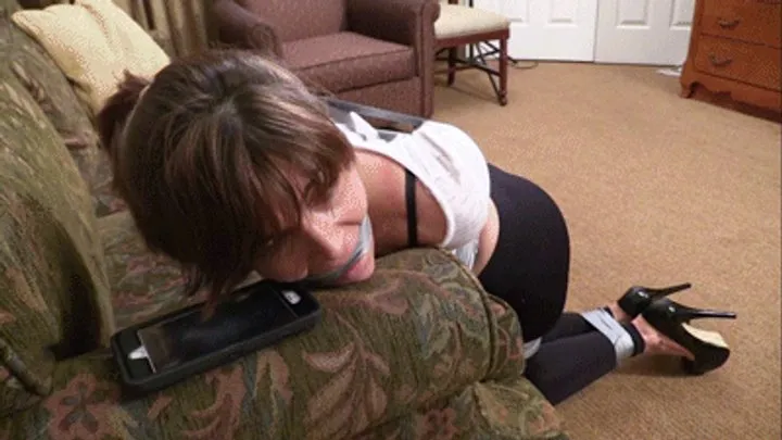 Bound Girdled And Gagged - d2601ANNABELLE-Being bound and gagged gets me so turned on!