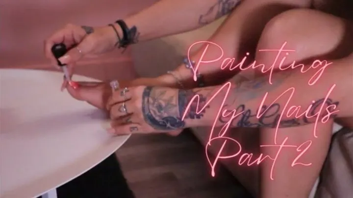 Goddess Dizzy - “Painting My Nail Part 2”