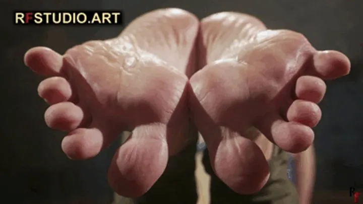 Rf Studio Production - Thea - Sweet Foot Show, Close-Up Soles, Wrinkles and Wiggling Toes (FULL HD MP4)