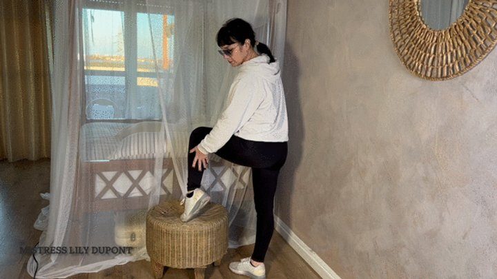 Lily Dupont - LILY DUPONT : SMELL MY SOCK AND LICK MY FEET AFTER GYM