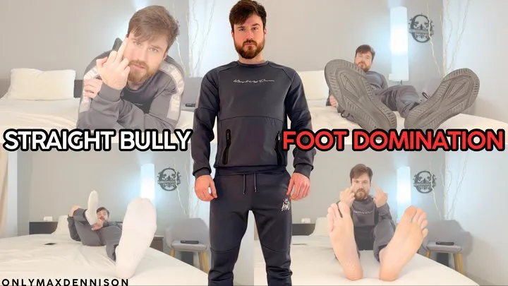 Onlymaxdennison - STRAIGHT BULLY FOOT DOMINATION