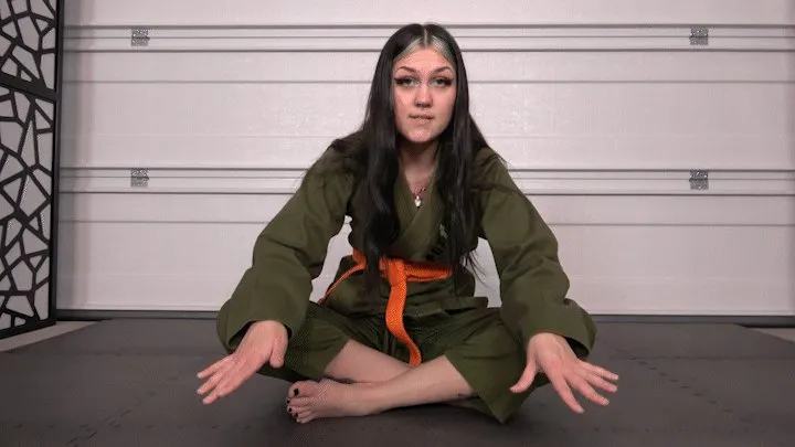 Karate Domination - AUTUMN EHR'S KARATE FOOT HUMILIATION (4K)