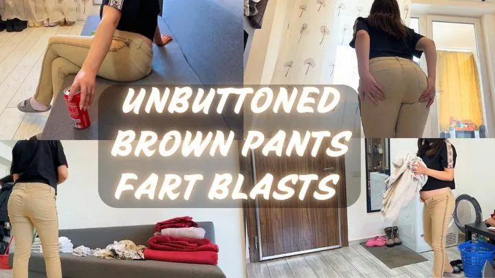 Gassy Kat - Bloated Gassykat Farts While Folding Laundry