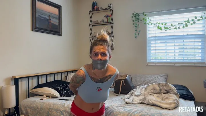 Recatadas Studio - Tight tape bondage for poor Summer! (1080p)