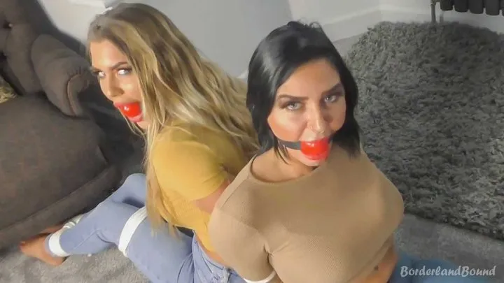 Borderland Bound - Daisy & Maddison in: Intense Fantasies of My Capture at Home - & My Hot Friend, in No Position to Assist, Either! (HD)