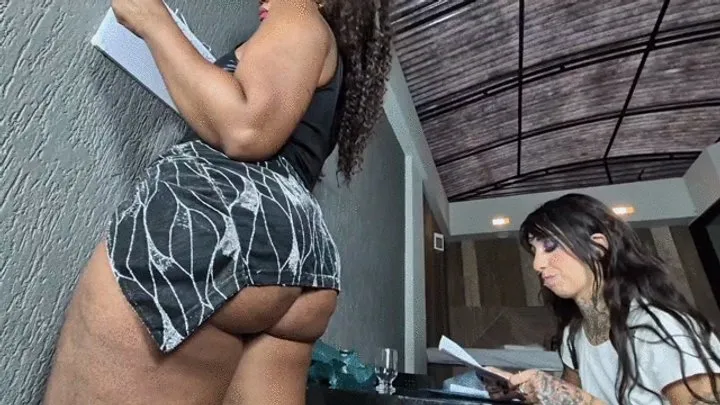 Fetish Factory Brazil Farting - Sniffing the Teacher's Farts in Secret - By Veronica Lins - CLIP 2