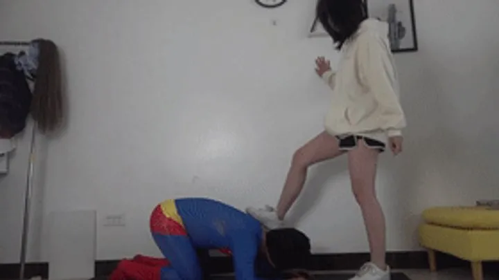 Asian Feet Goddess Worship - Goddess Lele's Stomping Humiliation, Stomping the Cock!