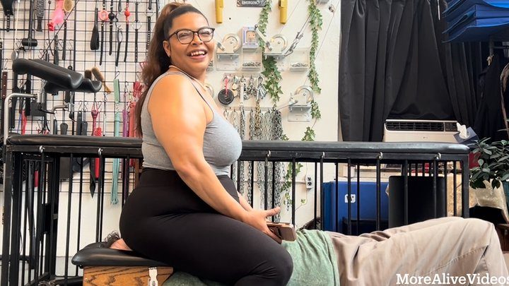 More Alive Videos - After Workout Smother ft Goddess Felicity