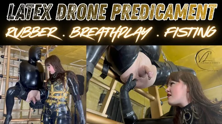Vivienne L'amour - (720P) LATEX DRONE PREDICAMENT - RUBBER . BREATHPLAY . FISTING. Vivienne l'Amour puts her rubber drone through it's paces, suspending it in leather and chains, legs spread and gasping for deep hard fisting.
