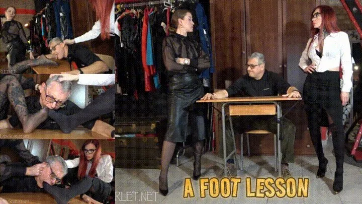 Lady Scarlet - LADY SCARLET & NINA MOROVIC - A FOOT LESSON hd