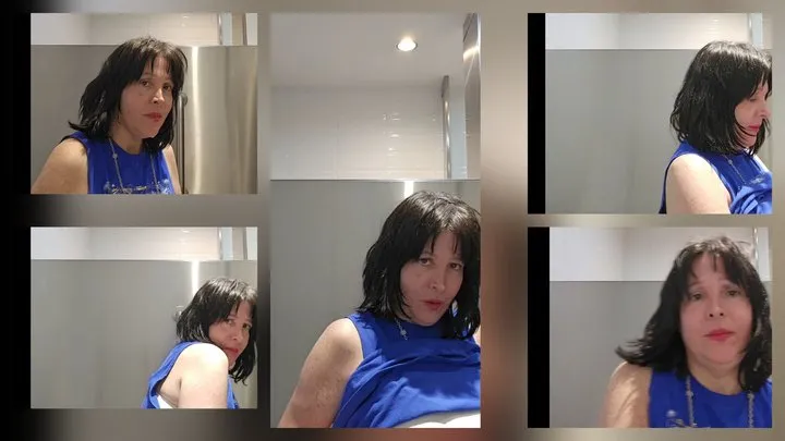 The Girlfriend Xxxperience Xxx - TRAVELS Out Of State Public Toilet Loud Farts Spitting and Flashing