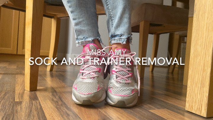 Soles And Feet - Sock and Trainer Removal