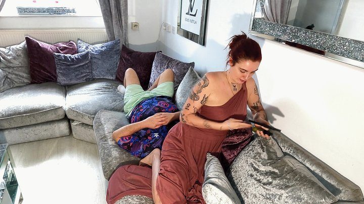 Amy Squirrel - Face Sitting In Her Elegant Dress (4K)