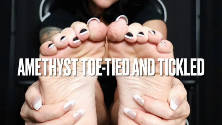 The Devils Footstool - Amethyst Mars Toe-Tied and Tickled
