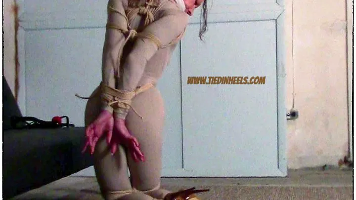 Tied In Heels - Portia Everly Captured and Hogtied in the Basement Dungeon! Part-1 4K-UHD-mp4