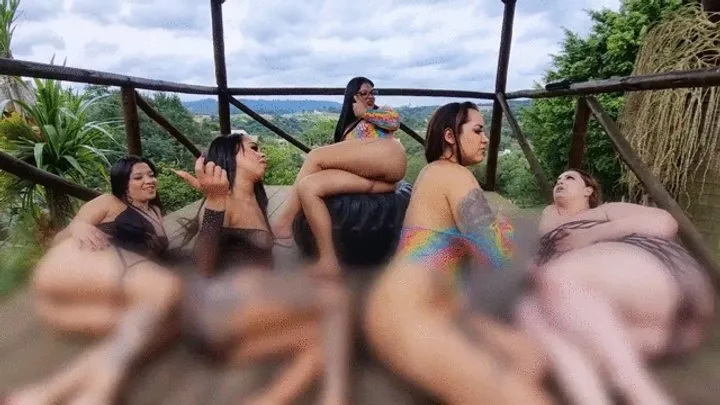 Britney Hunter Fetish - FART GANGBANGS BY HOT GIRLS IN THE FACE OF THE SLAVE EBONY CLIP 1 BY BRITNEY HUNTER, BELLA CRUEL, BABI VENTURA, ANA AYUMI, MORGANA AND NANDA CAM FULL HD