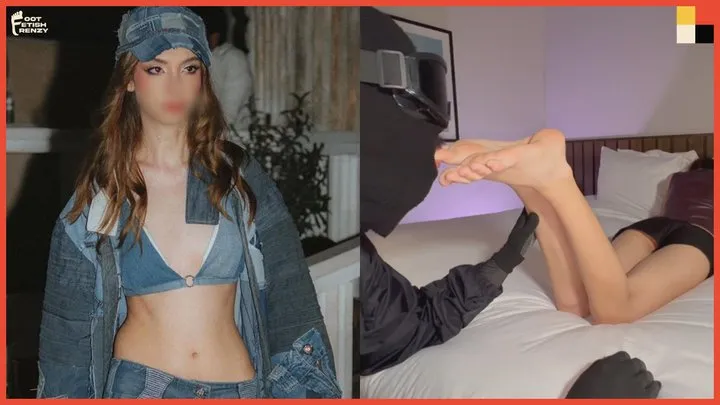 The Foot Fetish Frenzy - The Biggest Feet I've Fucked - 6'1 Super Model Has Her Feet Licked & Toes Sucked After Answering Foot Fetish Questions - Interview Vol. 2