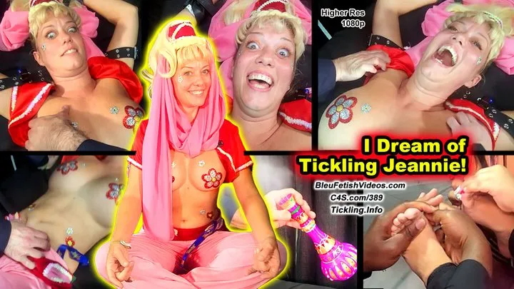 Bleufetish Tickling - I Dream of Tickling Jeannie! 4 Lers take turns on ex Playboy Model in boys Dream Come True with her big breasts out as she's tickled and calls TMH MASTER! - Great BTS & Bloopers included! Reality Tickling From Exxxotica! 1080P