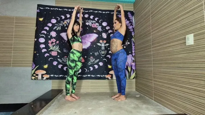 Fart In Brazil - The Gymnastics Teacher Secretly Sniffing Her Student's Farts - By Babe and Bella Cruel - CLIP 01