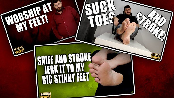 Kingdom Pictures - Feet Tripple Pack 1 - Full HD 1080p - KingMarti - MOV