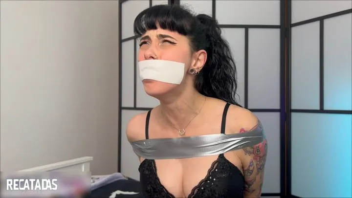 Recatadas Studio - Mouth stuffed gag for Hare! (1080p)