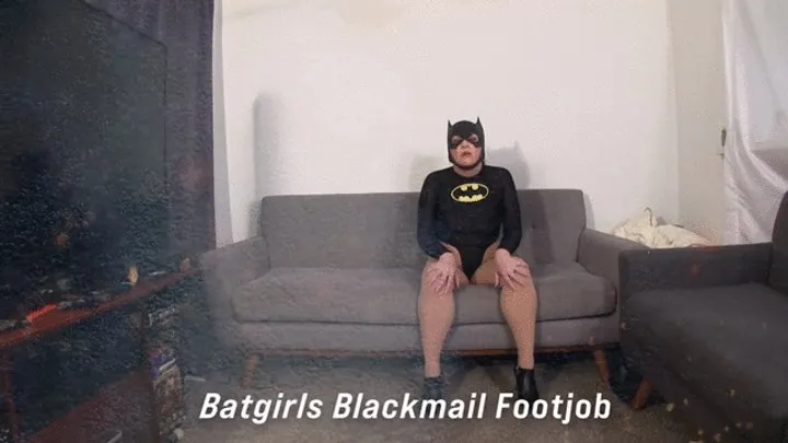 All About Eve - Batgirls Blackmail Pantyhose Footjob 2
