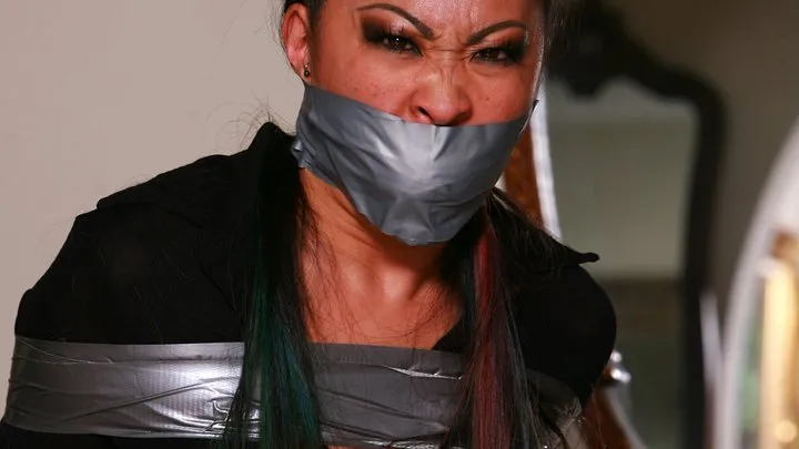 Dominic Wolfe's Gagged Beauties - Penthouse Pet Nicole Oring Tightly Taped Up, Massively Gagged & Raging MAD in ROAD RAGE REVENGE! RE ENCODE 2025 *NEW PREVIEW*