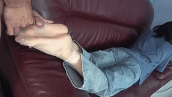 Asian Feet Goddess Worship - Pantene goddess stockings feet temptation, footjob