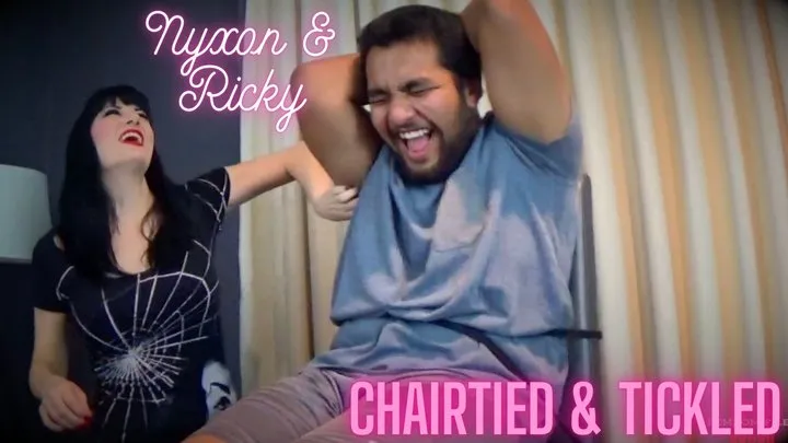 Nyxon's Femdom Files - Nyxon & Ricky Chairtied & Tickled 540p