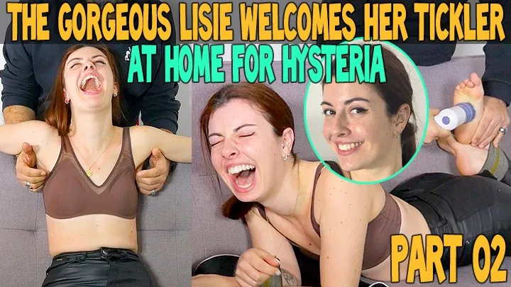 Tickle Frenchtickling  Store - THE GORGEOUS LISIE WELCOMES HER TICKLER AT HOME FOR HYSTERIA : PART 02 - HD WMV