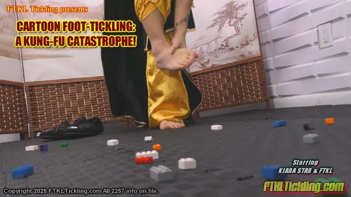 Ftkl's Foot  Tickling Fantasies - Cartoon Foot-Tickling! A Kung-Fu Catastrophe! (HD)