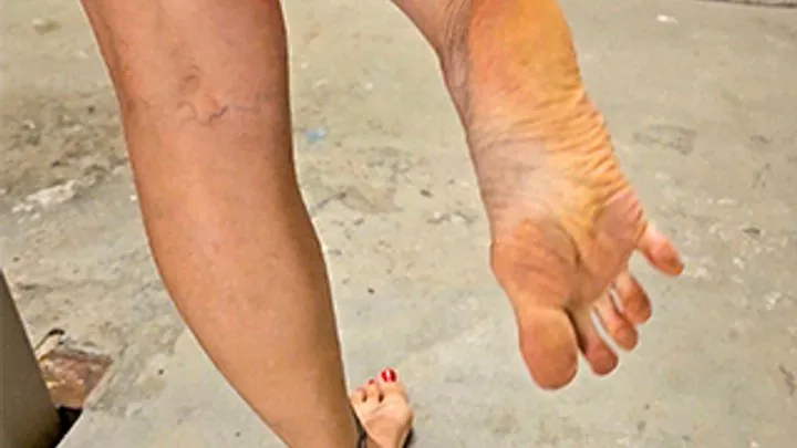 Feetplay And Seduction - Dinka Doll's Dirty Feet and Feet Washing Teaser (Remastered) - 1080 wmv