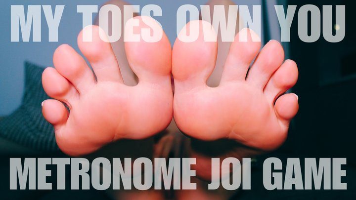 Sofie Skye - MY TOES OWN YOU METRONOME JOI - FEET JOI GAME - 4K MP4