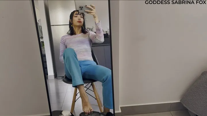 Feet's Temple - Goddess Sabrina Fox - Look in the mirror