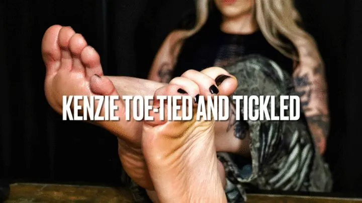 The Devils Footstool - Kenzie Toe-Tied and Tickled