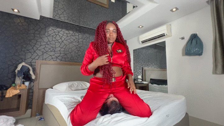 Goddess Scarlet White - NEW EBONY GODDESS FACE SITTING CONTROL BY GIL AND DANIEL SANTIAGO CAM BY ALINE FULL HD
