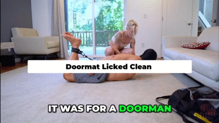 Domina Planet - Dirt Sucking Doormat (HD 4K MP4)
