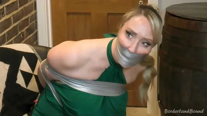 Borderland Bound - Rachel in: She Thought She Was Going to Breeze Right in & Grab Those Papers? Stopped & Held While the Crooks Hastily Figured Their Plan! (4K)