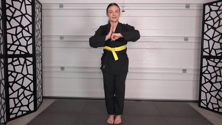 Karate Domination - JAY EARNS HER ORANGE KARATE BELT