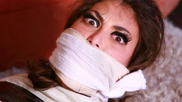 Dominic Wolfe's Gagged Beauties - Gorgeous Lola Pearl Is A Double Mummified, Triple Gagged, Panty Hooded & Toe-tally Humiliated Co-Worker! RE EDIT 2025 *NEW PREVIEW*
