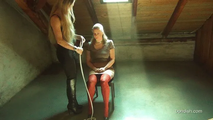 Bondish - GETTING BOUND AND GAGGED BY THE BURGLAR