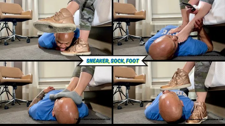 Rapture's Feetish Playground - Sneaker, Sock, Foot - Goddess Rapture Makes Her Slave Take Her Foot Domination and Foot Humiliation - She Includes Foot Smelling, Foot Gagging, and Shoe Worship - UltraHD (WMV)