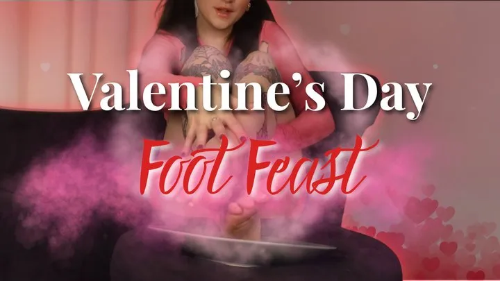 Miss Flora Vanity - Valentine’s Day Foot Feast