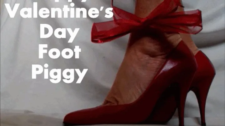 Goddess Natashas Bondage Emporium - Foot Piggy Valentine's Day Goddess Natasha HD (WMV)