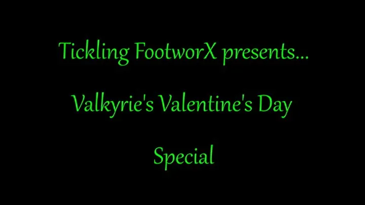 Tickling Footworx - Valkyrie's Valentine's Day Special